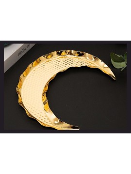 30CM GOLD MOON TRAY